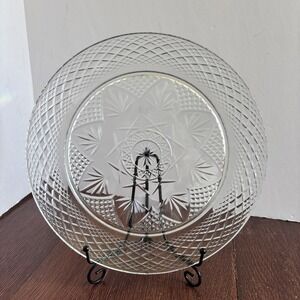 Cristal D'arques ANTIQUE CLEAR‎ Dinner Plate 10" Plate